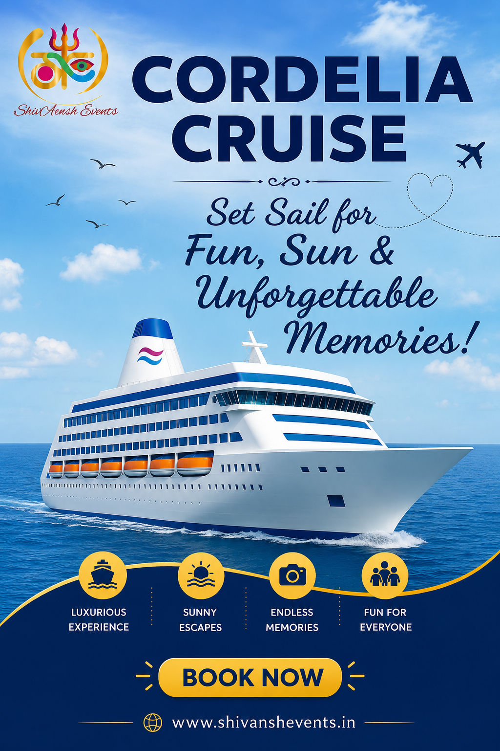 Cordelia Cruise Package