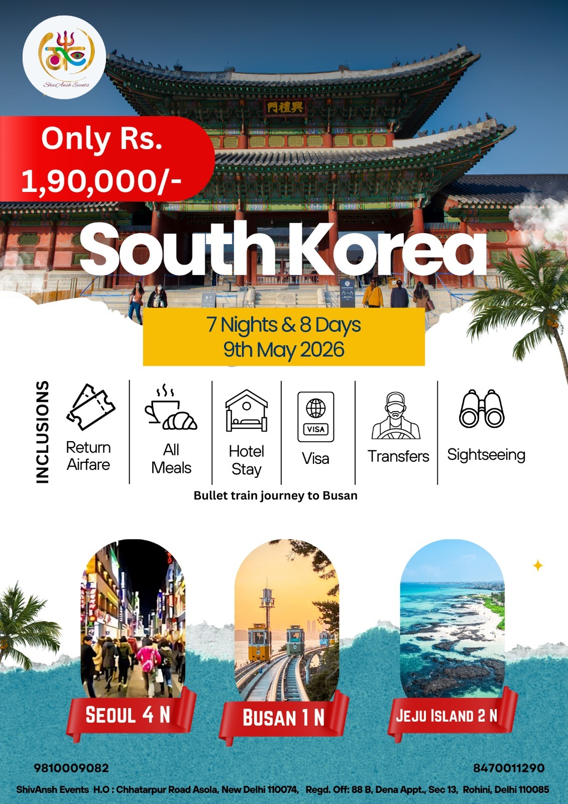 South Korea Tour Package - 7 Nights 8 Days